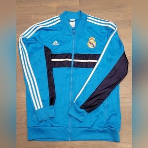 Adidas FC 2012 Real Madrid Soccer Zip Up Training Jacket, Size Large
